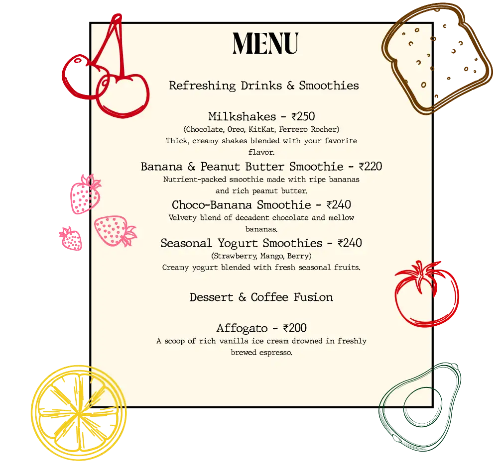 Menu Page 3